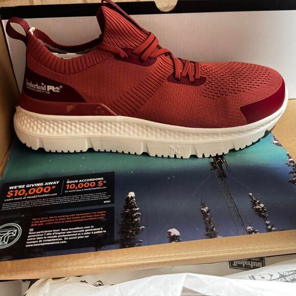 Timberland PRO Setra Knit Slip-On'sComposite Toe Anti-Fatigue Technology NWT 8.5 - Picture 6 of 7